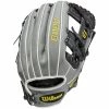 Wilson A500 11" Baseball Glove: WBW10014411 -Mitts Store 2abf5825b58dc6f3aed12f7b4324e466ad2fedb3 WBW100144 0 A500 Baseball 11 White Grey Black