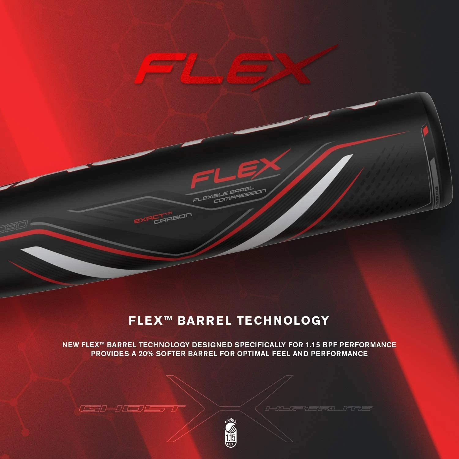 Easton Ghost X Hyperlite 2-3/4 (-12) SL19GXHL12 Senior League Baseball Bat 7 Easton Ghost X Hyperlite 2-3/4 (-12) SL19GXHL12 Senior League Baseball Bat - Image 5