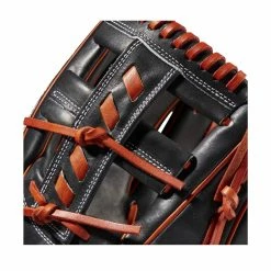 Wilson A2000 1716 11.5" Baseball Glove: WBW100389115 -Mitts Store 8df5ce7a73af9bc07d74f065de9e061c815d5cad WBW100389 4 A2000 Leather 1716 IF 115 Black Copper