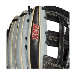 Wilson A2K 1799 12.75" SuperSkin Baseball Glove - GOTM October 2020: WBW1009071275 -Mitts Store 9dd0ce614bb5eb1fca3c3ffb3d5d97313f7ea814 WBW100306 5 A2K 2020 OCTOBER GOTM 1799 1275 Grey Black