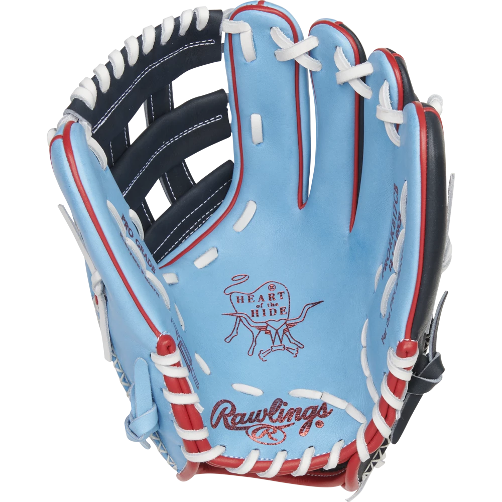 Rawlings Heart Of The Hide Color Sync 6.0 12.25" Baseball Glove: PRORKB17CB 4 Rawlings Heart Of The Hide Color Sync 6.0 12.25" Baseball Glove: PRORKB17CB - Image 2