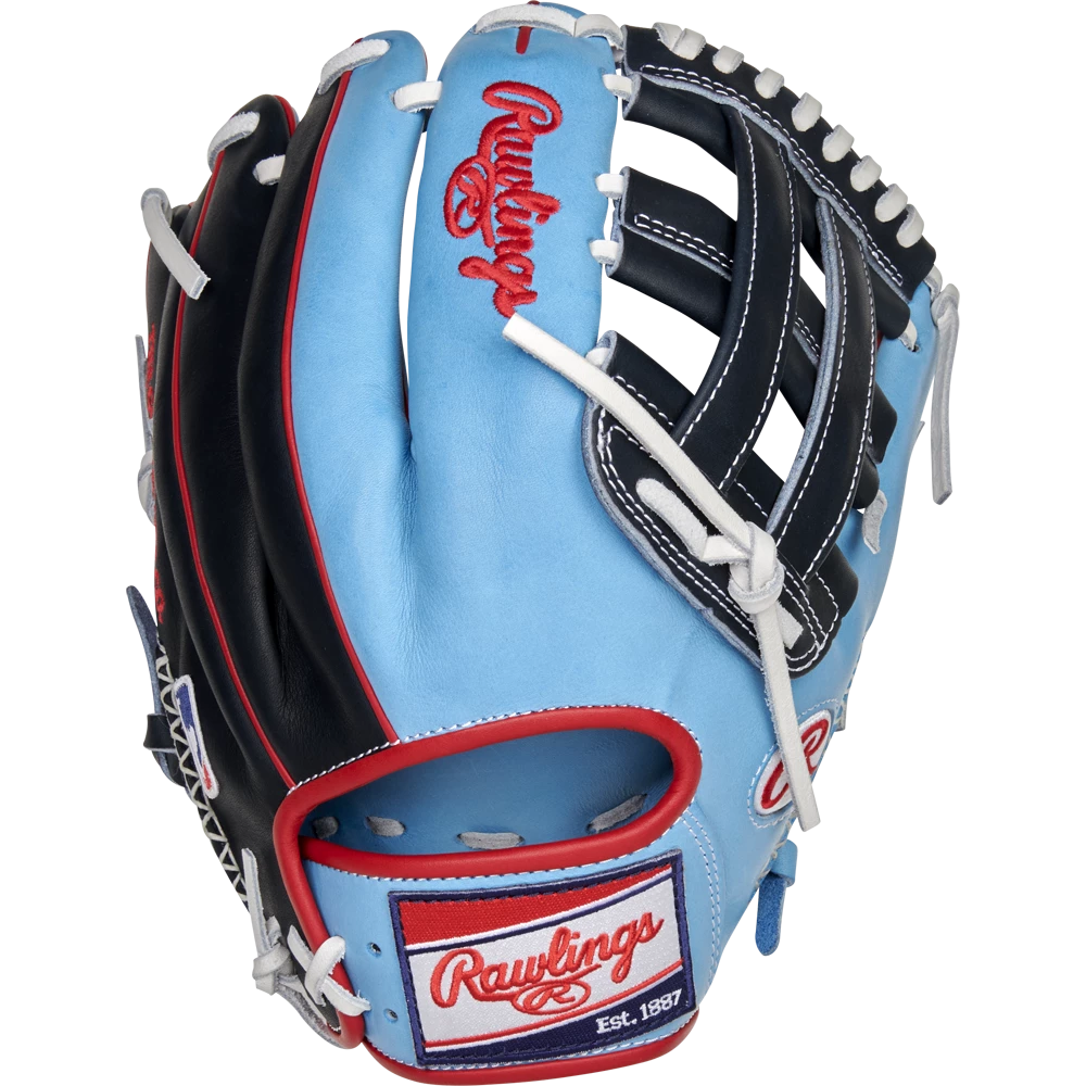 Rawlings Heart Of The Hide Color Sync 6.0 12.25" Baseball Glove: PRORKB17CB 3 Rawlings Heart Of The Hide Color Sync 6.0 12.25" Baseball Glove: PRORKB17CB