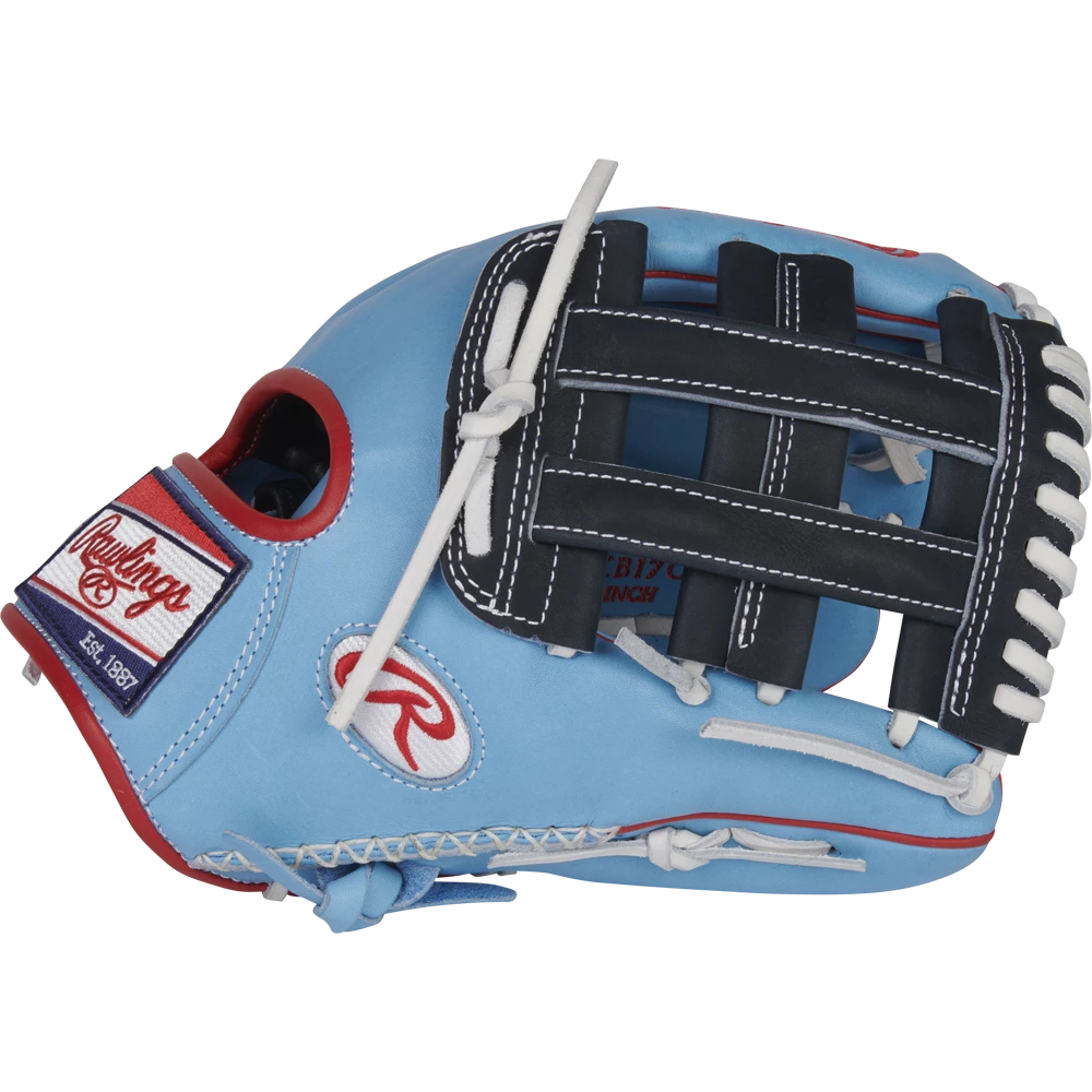 Rawlings Heart Of The Hide Color Sync 6.0 12.25" Baseball Glove: PRORKB17CB 5 Rawlings Heart Of The Hide Color Sync 6.0 12.25" Baseball Glove: PRORKB17CB - Image 3