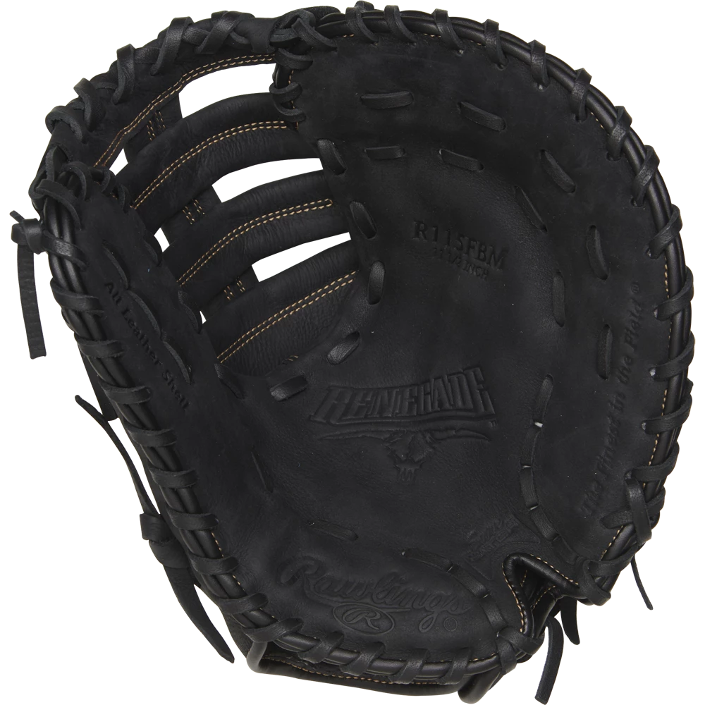 Rawlings Renegade 11.5" Youth Baseball First Base Mitt: R115FBM 4 Rawlings Renegade 11.5" Youth Baseball First Base Mitt: R115FBM - Image 2