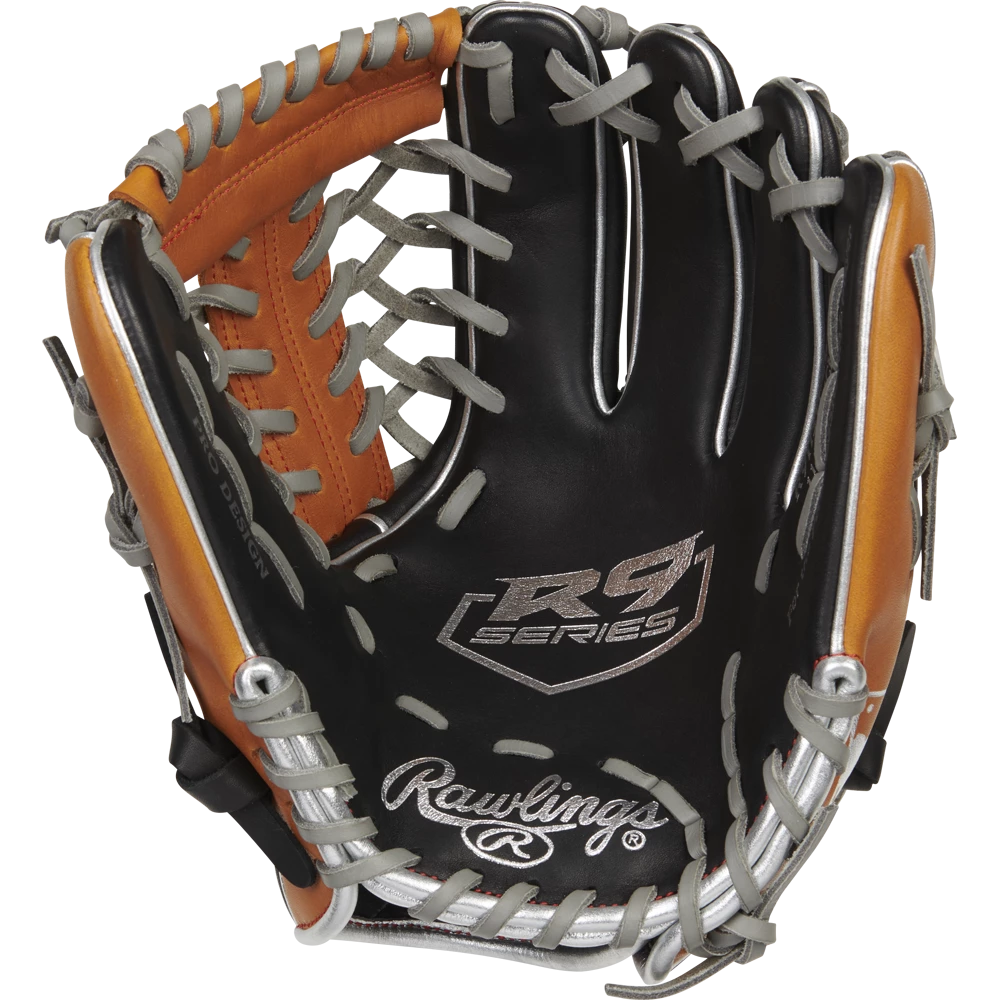 Rawlings R9 11.5" ContoUR Baseball Glove: R9115U-4BT 4 Rawlings R9 11.5" ContoUR Baseball Glove: R9115U-4BT - Image 2