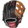 Rawlings R9 12" ContoUR Baseball Glove: R9120U-6BT -Mitts Store R9120U 6BT 2