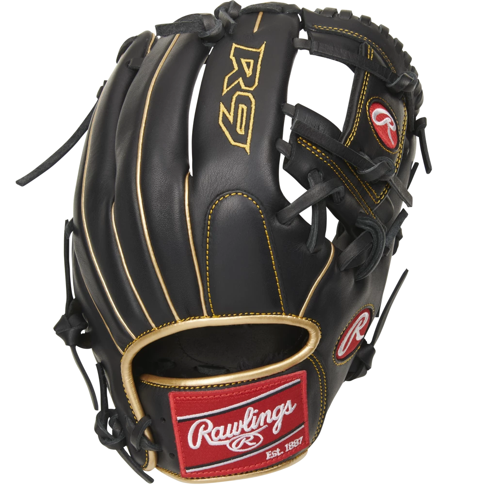 Rawlings R9 11.5" Baseball Glove: R9204-2BG 3 Rawlings R9 11.5" Baseball Glove: R9204-2BG