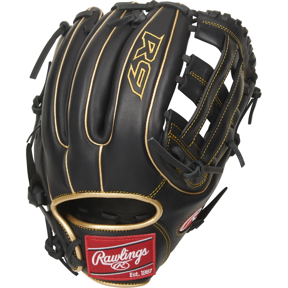 Rawlings R9 11.75" Baseball Glove: R9315-6BG 3 Rawlings R9 11.75" Baseball Glove: R9315-6BG
