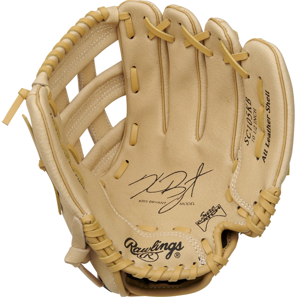 Rawlings Sure Catch 10.5" Kris Bryant Youth Baseball Glove: SC105KB 4 Rawlings Sure Catch 10.5" Kris Bryant Youth Baseball Glove: SC105KB - Image 2