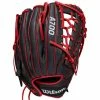 Wilson A700 12" Baseball Glove: WBW10012712 -Mitts Store WBW100128 0 A700 12 Black Red.png.cq5dam.web .1200.1200