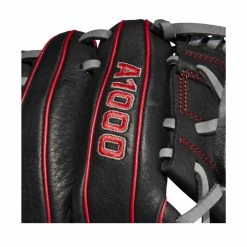 Wilson A1000 PFX2 11" Baseball Glove: WBW10013111 -Mitts Store WBW100131 5 A1000 PFX2 IF 11 Black Grey Red.png.cq5dam.web .1200.1200