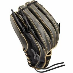 Wilson A1000 1750 12.5" Baseball Glove: WBW100138125 -Mitts Store WBW100138 3 A1000 1750 OF 125 Grey Blonde Black.png.cq5dam.web .1200.1200