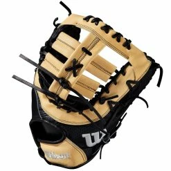 Wilson A2K JAB79 12.5" Jose Abreu GM Baseball First Base Mitt: WBW100233125 -Mitts Store WBW100233 2 A2K Jose Abreu GM 125 BlackSS Blonde.png.cq5dam.web .1200.1200