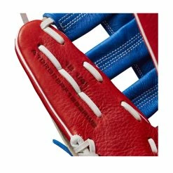 Wilson A1000 PF1892 12.25" Baseball Glove: WBW1008401225 -Mitts Store WBW100840 6 A1000 PF 1892 RWB SMU 1225 RED ROYAL WHITE.png.cq5dam.web .1200.1200