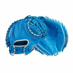 Wilson A2000 CM33 Love The Moment 33" Limited Edition Baseball Catcher's Mitt: WBW10084833 -Mitts Store WBW100848 8 A2000 C LTM CM33 33 AutismSpeaksBlue.png.cq5dam.web .1200.1200