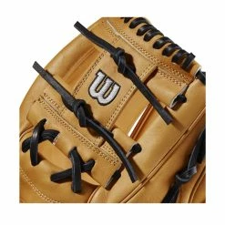 Wilson A2K 1787 11.75" Baseball Glove: WBW1008911175 -Mitts Store WBW100891 4 2023 A2K IF 1787 1175 VintageTan Black.png.cq5dam.web .1200.1200
