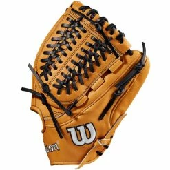 Wilson A2K D33 11.75" Baseball Glove: WBW1008931175 -Mitts Store WBW100893 2 A2K P D33 1175 VintageTan Black.png.cq5dam.web .1200.1200