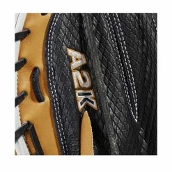 Wilson A2K M1DSS 33.5" SuperSnakeSkin Baseball Catcher's Mitt: WBW100897335 -Mitts Store WBW100897 5 A2K C M1DSC 335 VintageTan BlackSnakeSS.png.cq5dam.web .1200.1200
