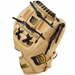 Wilson A2000 1786 11.5" Baseball Glove: WBW100969115 -Mitts Store WBW100969 2 2023 A2000 IF 1786 115 Blonde Blonde Black.png.cq5dam.web .1200.1200