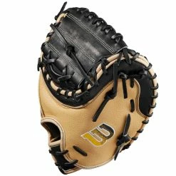Wilson A2000 1790SS 34" SuperSkin Baseball Catcher's Mitt: WBW10097834 -Mitts Store WBW100978 2 A2000 C 1790SS 34 Blonde Black.png.cq5dam.web .1200.1200