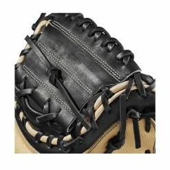 Wilson A2000 1790SS 34" SuperSkin Baseball Catcher's Mitt: WBW10097834 -Mitts Store WBW100978 4 A2000 C 1790SS 34 Blonde Black.png.cq5dam.web .1200.1200