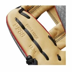 Wilson A2000 PF88SS 11.25" SuperSnakeSkin Baseball Glove: WBW1009811125 -Mitts Store WBW100981 6 2023 A2000 IF PF88SS 1125 GreySnakeSS Blonde Red.png.cq5dam.web .1200.1200