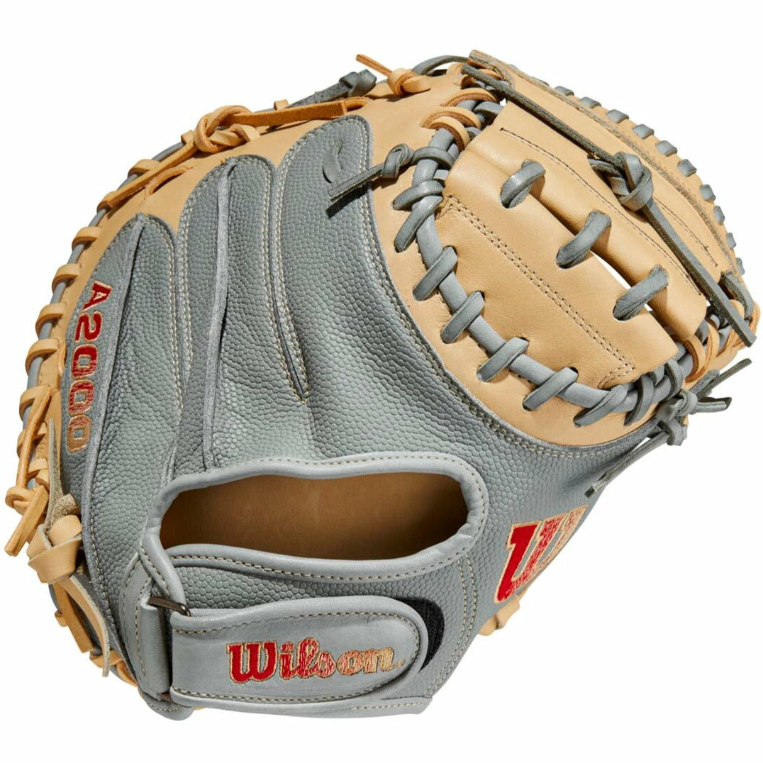 Wilson A2000 PF33SS 33" SuperSkin Baseball Catcher's Mitt: WBW10098433 3 Wilson A2000 PF33SS 33" SuperSkin Baseball Catcher's Mitt: WBW10098433