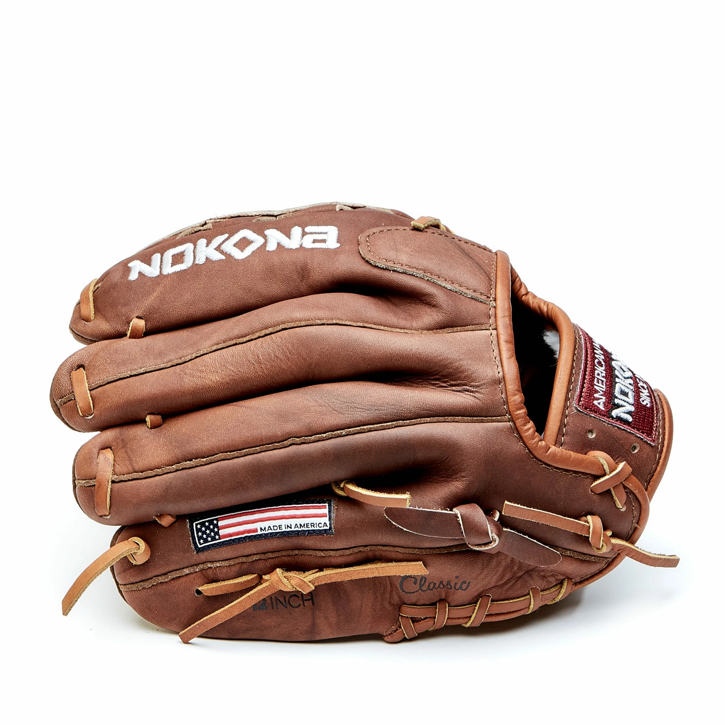 Nokona Walnut 12" Baseball Glove: W-1200 6 Nokona Walnut 12" Baseball Glove: W-1200 - Image 4
