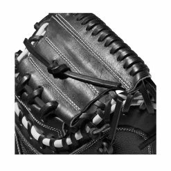 Wilson A2000 M1DSS 33.5" SuperSkin Baseball Catcher's Mitt: WBW100401335 -Mitts Store a78f79c6b7c09199d4a6ba8102b2ddad33c9026e WBW100401 4 A2000 M1D C 335 Black White Red