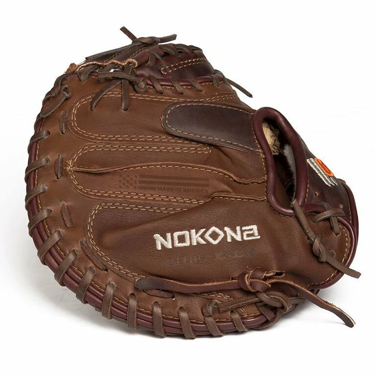 Nokona X2 Elite 33.5" Baseball Catcher's Mitt: X2-3350 5 Nokona X2 Elite 33.5" Baseball Catcher's Mitt: X2-3350 - Image 3