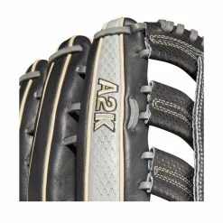 Wilson A2K SC1775 12.75" Baseball Glove: WBW1004131275 -Mitts Store e87a1db94ff98b27ef7143ab832e3a6f622d261d WBW100413 5 A2K OF 1275 Black Grey Blonde