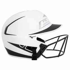 Mizuno F6 Youth Fastpitch Softball Batting Helmet 5 Mizuno F6 Youth Fastpitch Softball Batting Helmet -Mitts Store mizuno 380394 youth fastpitch batting helmet inset1