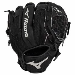Mizuno Prospect Series PowerClose 10" Youth Baseball Glove - Black - 2019 Model 8 Mizuno Prospect Series PowerClose 10" Youth Baseball Glove - Black - 2019 Model -Mitts Store mizuno baseball glove prospect series powerclose 10 2019