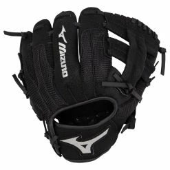 Mizuno Prospect Series PowerClose 9" Youth Baseball Glove - Black - 2019 Model 7 Mizuno Prospect Series PowerClose 9" Youth Baseball Glove - Black - 2019 Model -Mitts Store mizuno baseball glove prospect series powerclose 9 2019