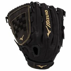 Mizuno MVP Prime 13" Fastpitch Softball Glove - Black/Brown - 2019 Model -Mitts Store mizuno fastpitch softball gloves mvp prime 13 2019