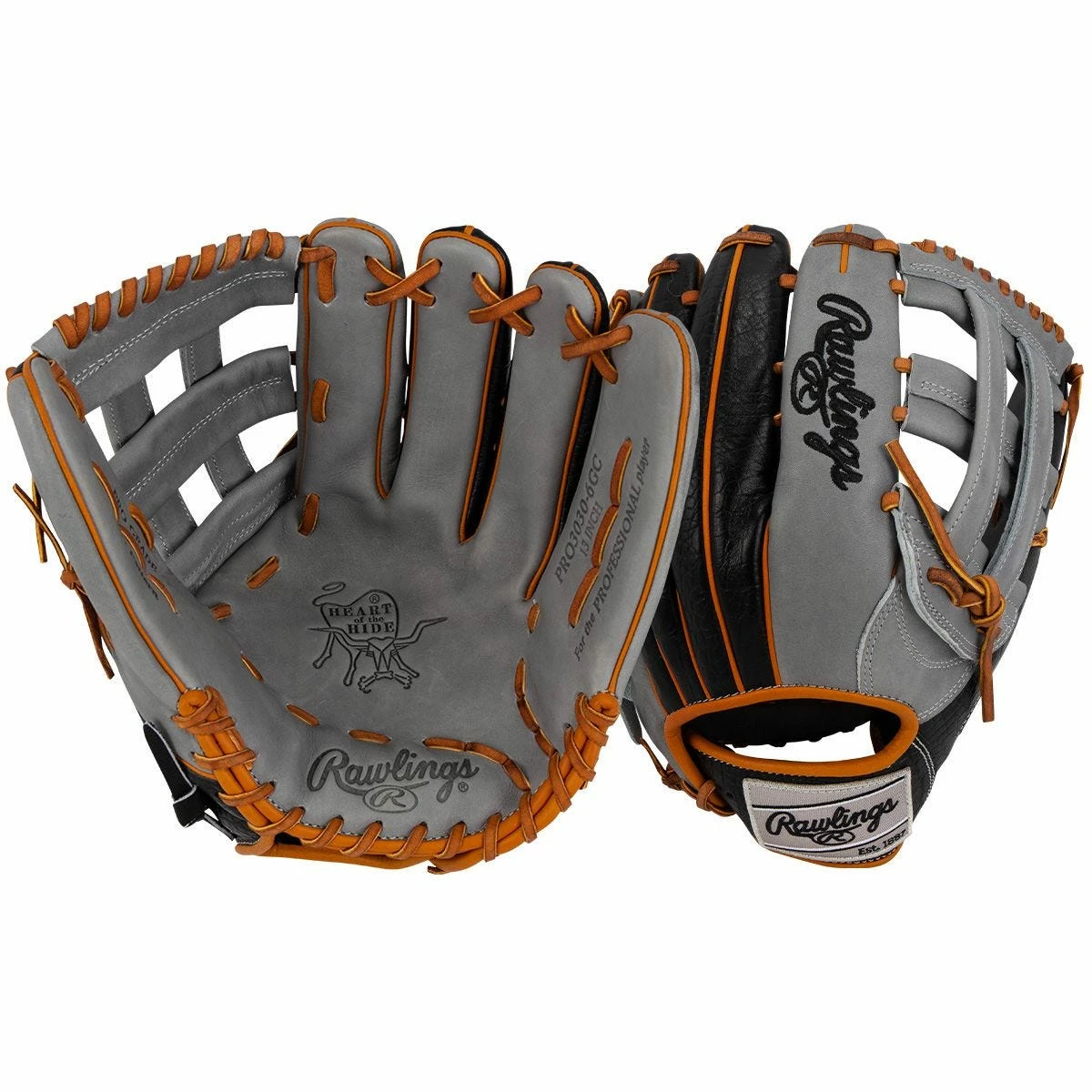 Rawlings Heart Of The Hide ColorSync 5.0 PRO3030-6GC 13" Baseball Glove 3 Rawlings Heart Of The Hide ColorSync 5.0 PRO3030-6GC 13" Baseball Glove