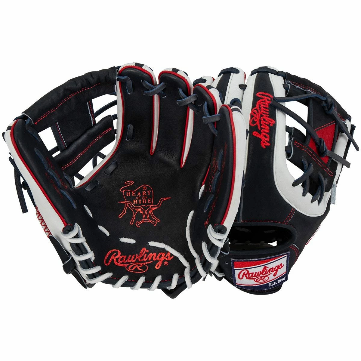 Rawlings Heart Of The Hide ColorSync 5.0 PRO314-2NW 11.5" Baseball Glove 3 Rawlings Heart Of The Hide ColorSync 5.0 PRO314-2NW 11.5" Baseball Glove