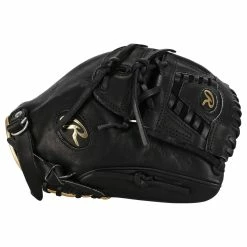 Rawlings Heart Of The Hide Pro Label 7 - Black -Mitts Store rawlings baseball glove hoh pro label 7 black 22 inset3