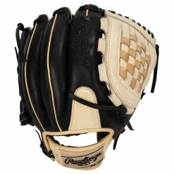 Rawlings Heart Of The Hide PRO206 12" Baseball Glove - Black/Brown - 2022 Model 7 Rawlings Heart Of The Hide PRO206 12" Baseball Glove - Black/Brown - 2022 Model -Mitts Store rawlings baseball glove hoh pro206 12 blk brn inset1