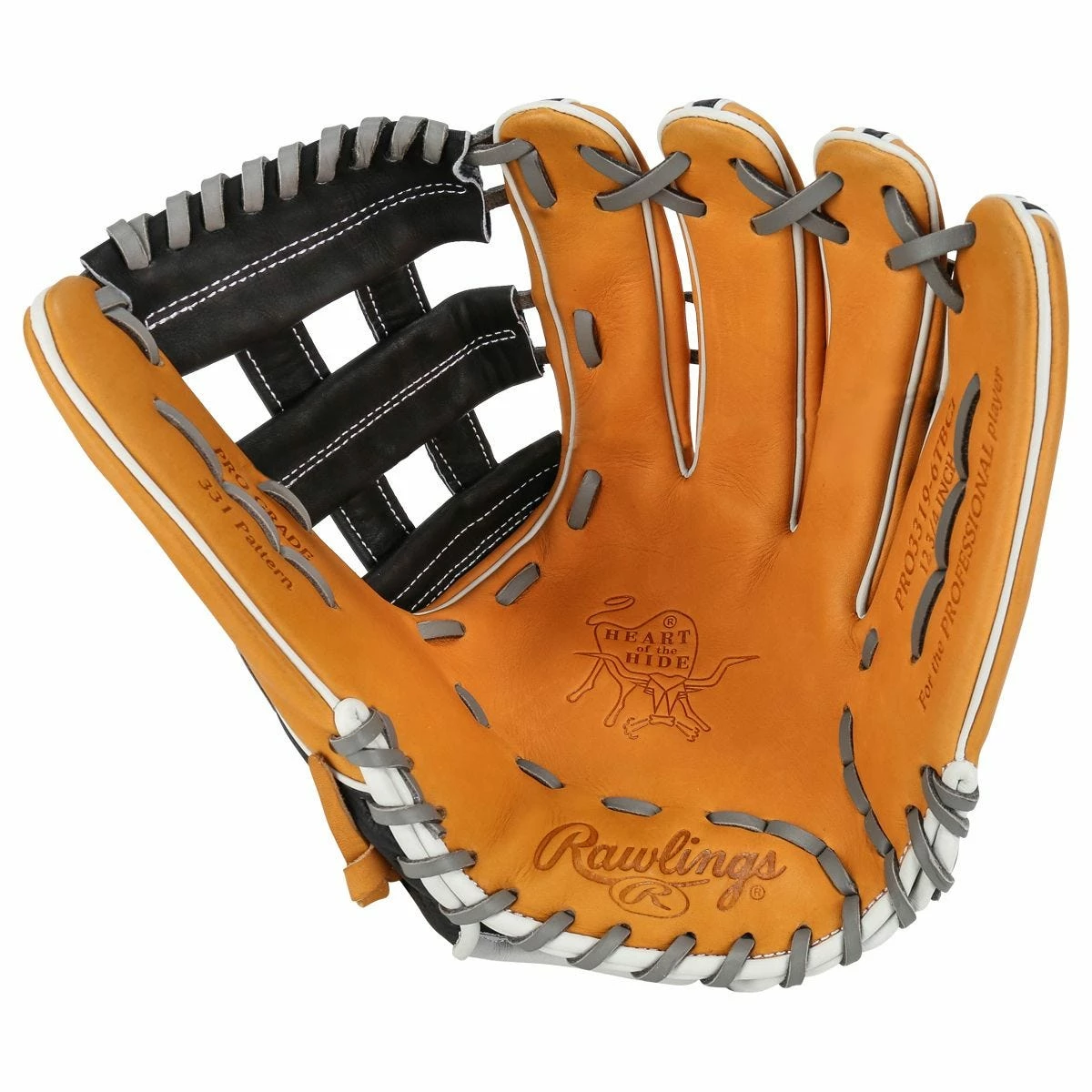 Rawlings Heart Of The Hide PRO3319-6TBCF 12.75" Baseball Glove - 2023 Model 4 Rawlings Heart Of The Hide PRO3319-6TBCF 12.75" Baseball Glove - 2023 Model - Image 2