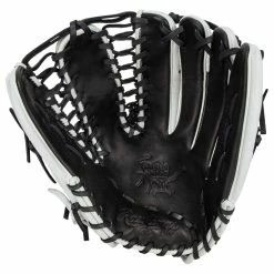 Rawlings Heart Of The Hide PROMT27 12.75" Baseball Glove - White/Black - 2022 Model -Mitts Store rawlings baseball glove hoh promt27 1275 white black