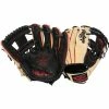 Rawlings Heart Of The Hide PRONP4-C6BB 11.5" Baseball Glove- Tan/Black - 2022 Model -Mitts Store rawlings baseball glove hoh pronp4 c6bb tan black 115