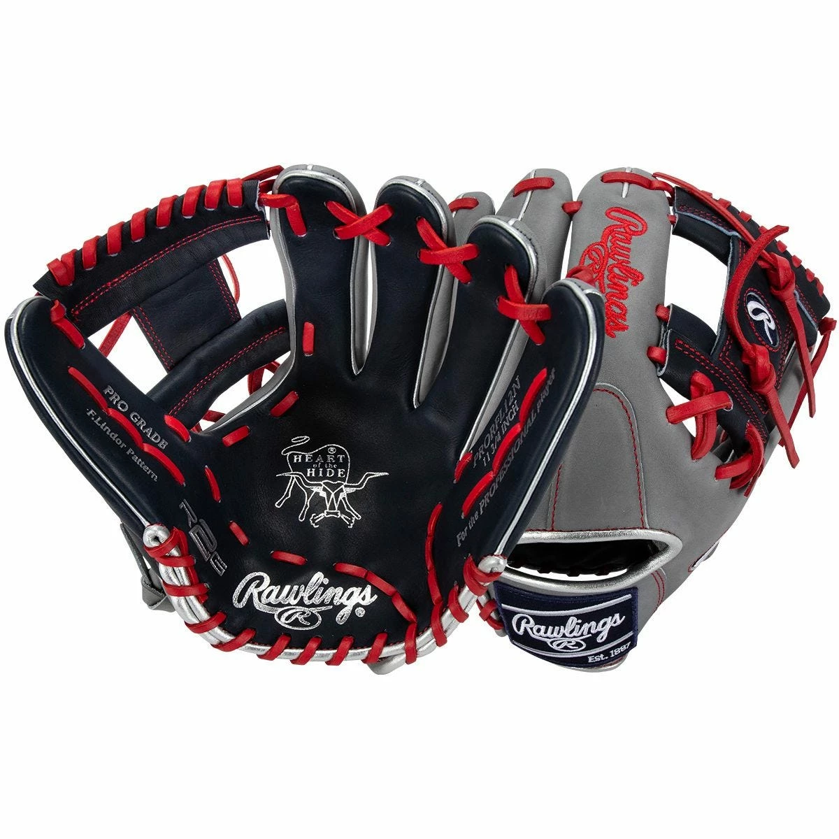 Rawlings Heart Of The Hide Francisco Lindor Game Day Model PRORFL12N 11.75" Baseball Glove- 2022 Model 3 Rawlings Heart Of The Hide Francisco Lindor Game Day Model PRORFL12N 11.75" Baseball Glove- 2022 Model