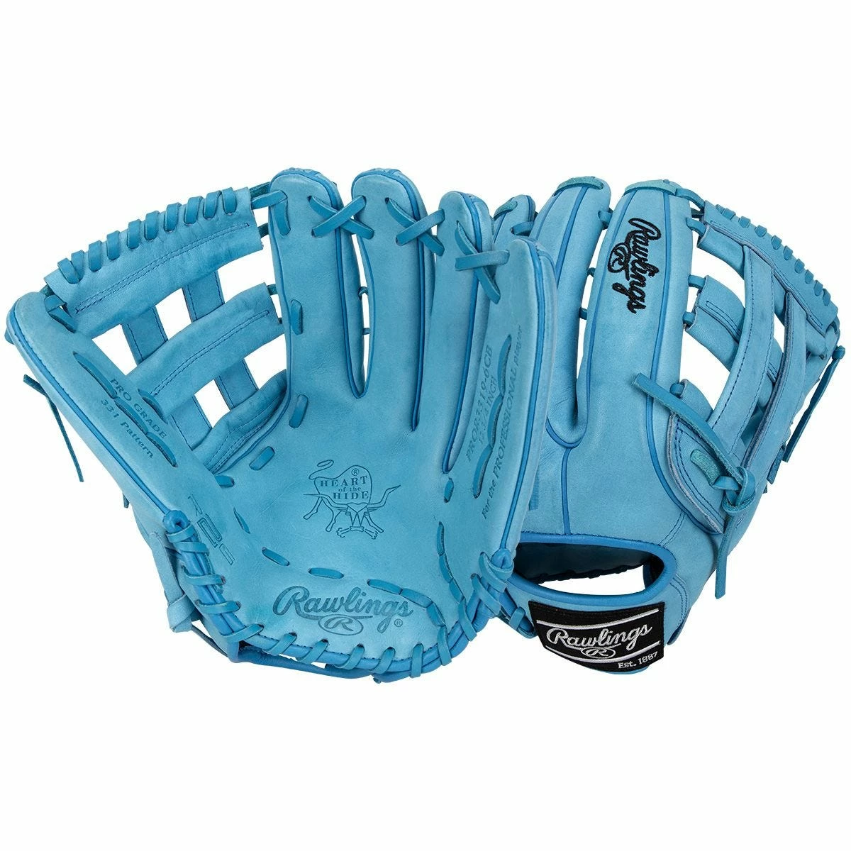 Rawlings Heart Of The Hide R2G PROR3319-6CB 12.75" Baseball Glove - 2023 Model 3 Rawlings Heart Of The Hide R2G PROR3319-6CB 12.75" Baseball Glove - 2023 Model