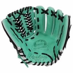 Rawlings Pro Preferred PROS206F 12" Baseball Glove- Mint/Black- 2021 Model -Mitts Store rawlings baseball glove pro pref pros206f 12 mnt blk
