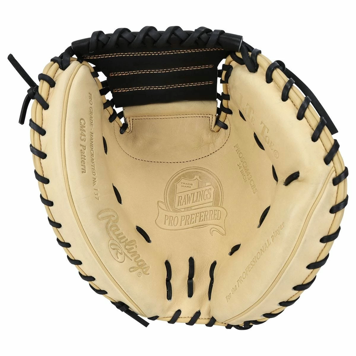 Rawlings Pro Preferred PROSCM43CBS 34" Baseball Catcher's Mitt - 2023 Model 4 Rawlings Pro Preferred PROSCM43CBS 34" Baseball Catcher's Mitt - 2023 Model - Image 2