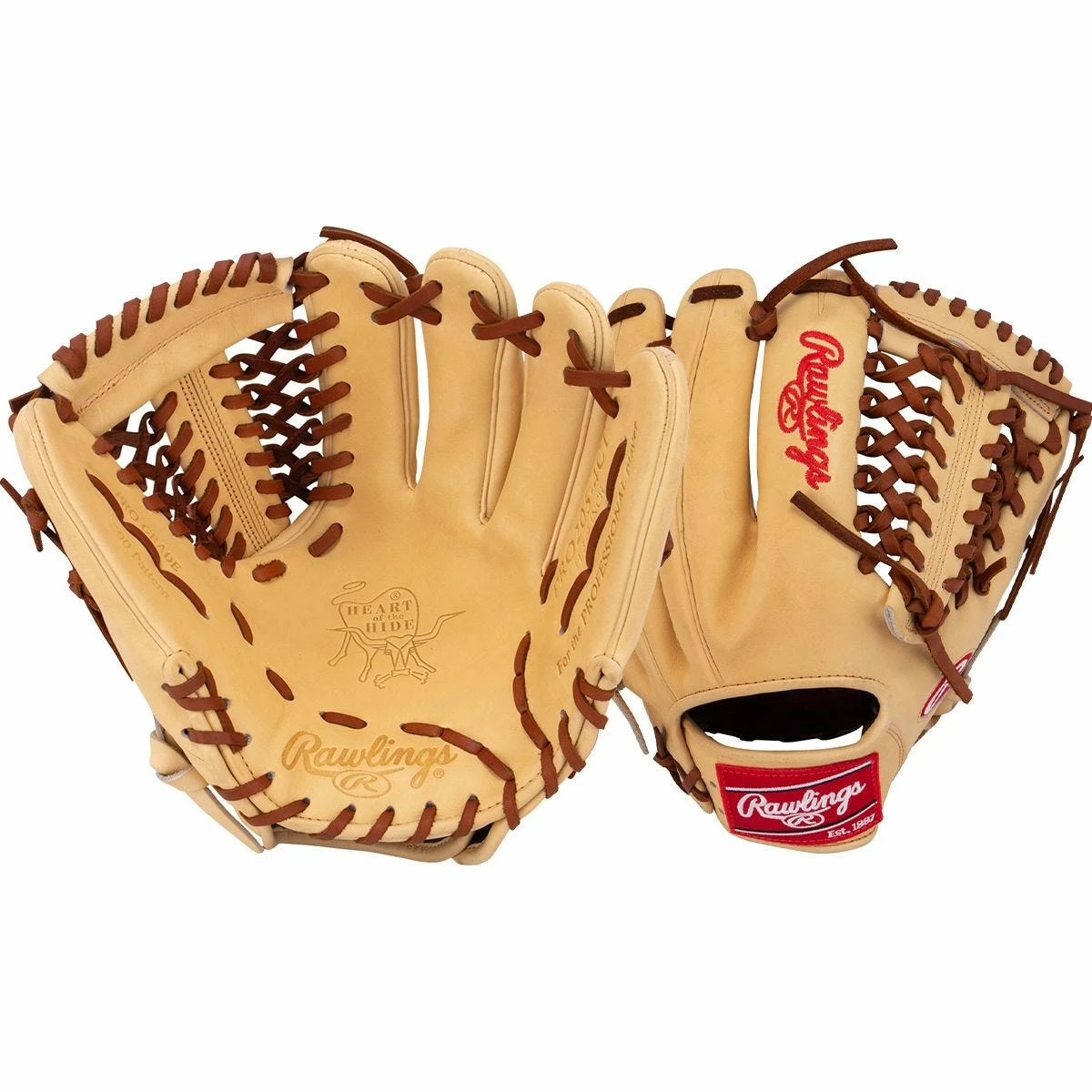 Rawlings Heart Of The Hide PRO205-4CT 11.75" Baseball Glove - 2019 Model 3 Rawlings Heart Of The Hide PRO205-4CT 11.75" Baseball Glove - 2019 Model