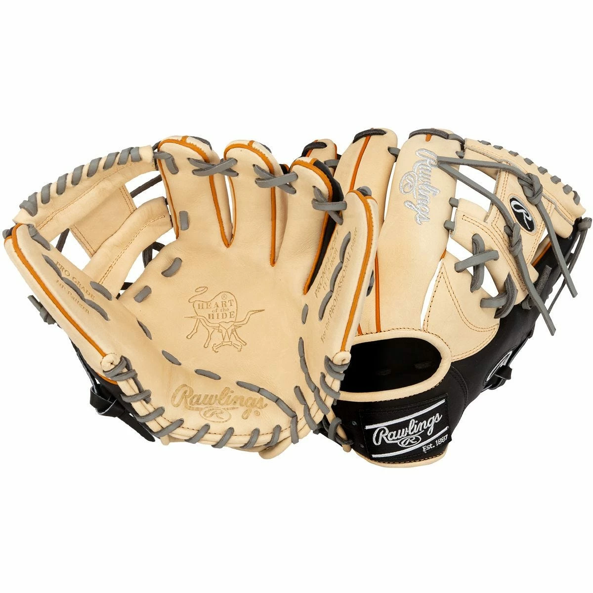 Rawlings Heart Of The Hide PRONP4-2CBT 11.5" Baseball Glove 3 Rawlings Heart Of The Hide PRONP4-2CBT 11.5" Baseball Glove