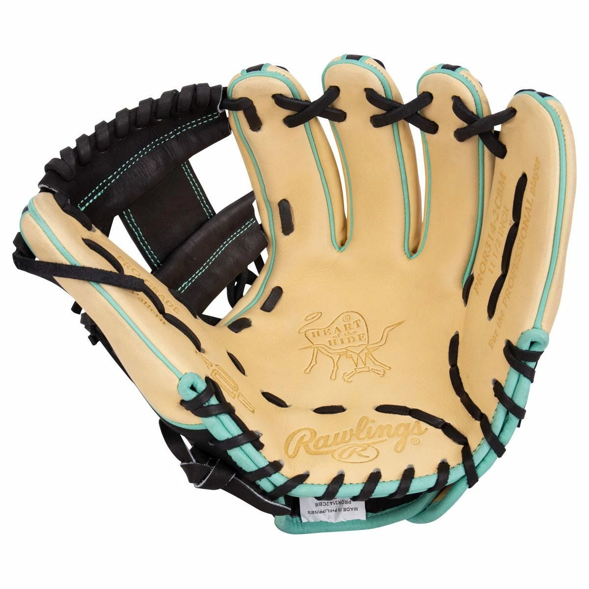 Rawlings Heart Of The Hide R2G Series PROR314-2CBM 11.5" Baseball Glove 4 Rawlings Heart Of The Hide R2G Series PROR314-2CBM 11.5" Baseball Glove - Image 2