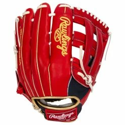 Rawlings Pro Preferred Ronald Acuna Jr. Game Day Model PROSRA13 12.75" Baseball Glove- 2022 Model -Mitts Store rawlings baseball glove prosra13 pro pref ronald acuna jr 1275 inset1